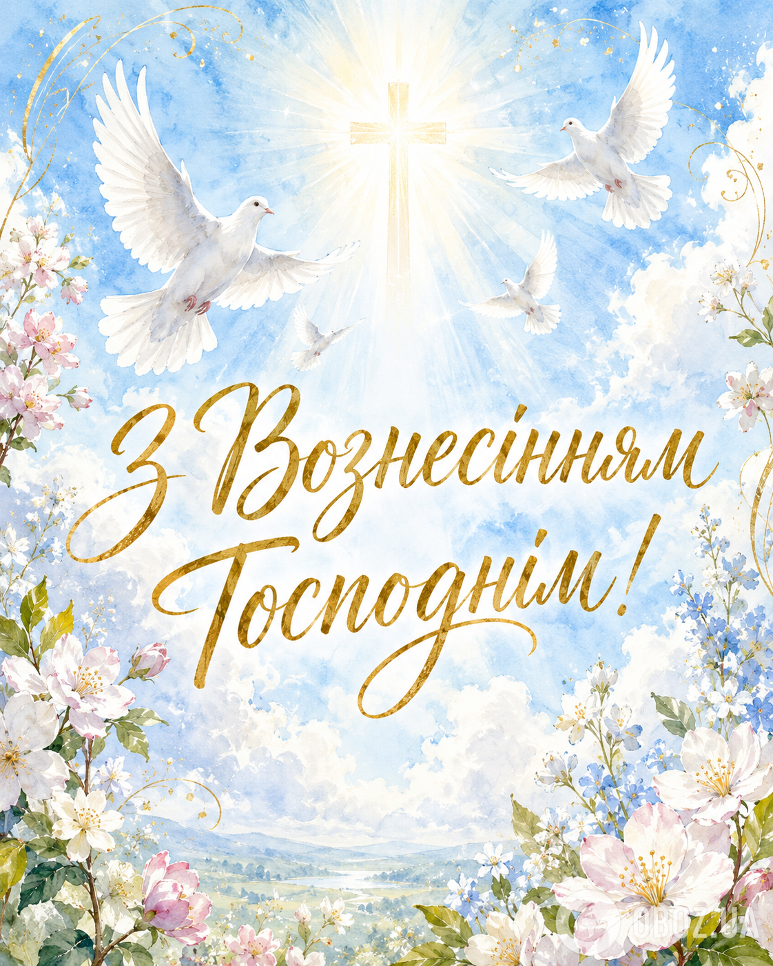 З Вознесінням Господнім: найкращі привітання