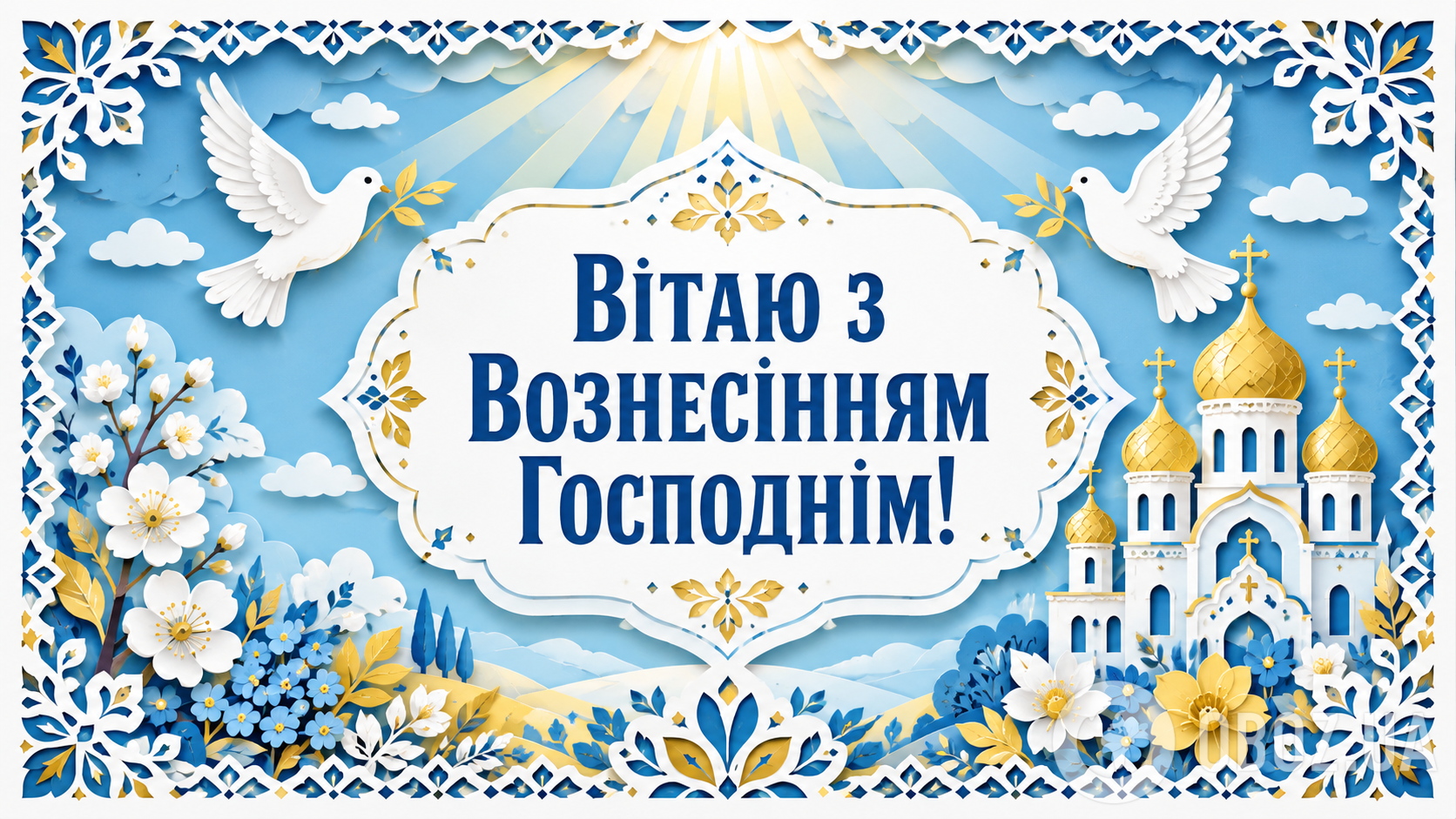 З Вознесінням Господнім: найкращі привітання