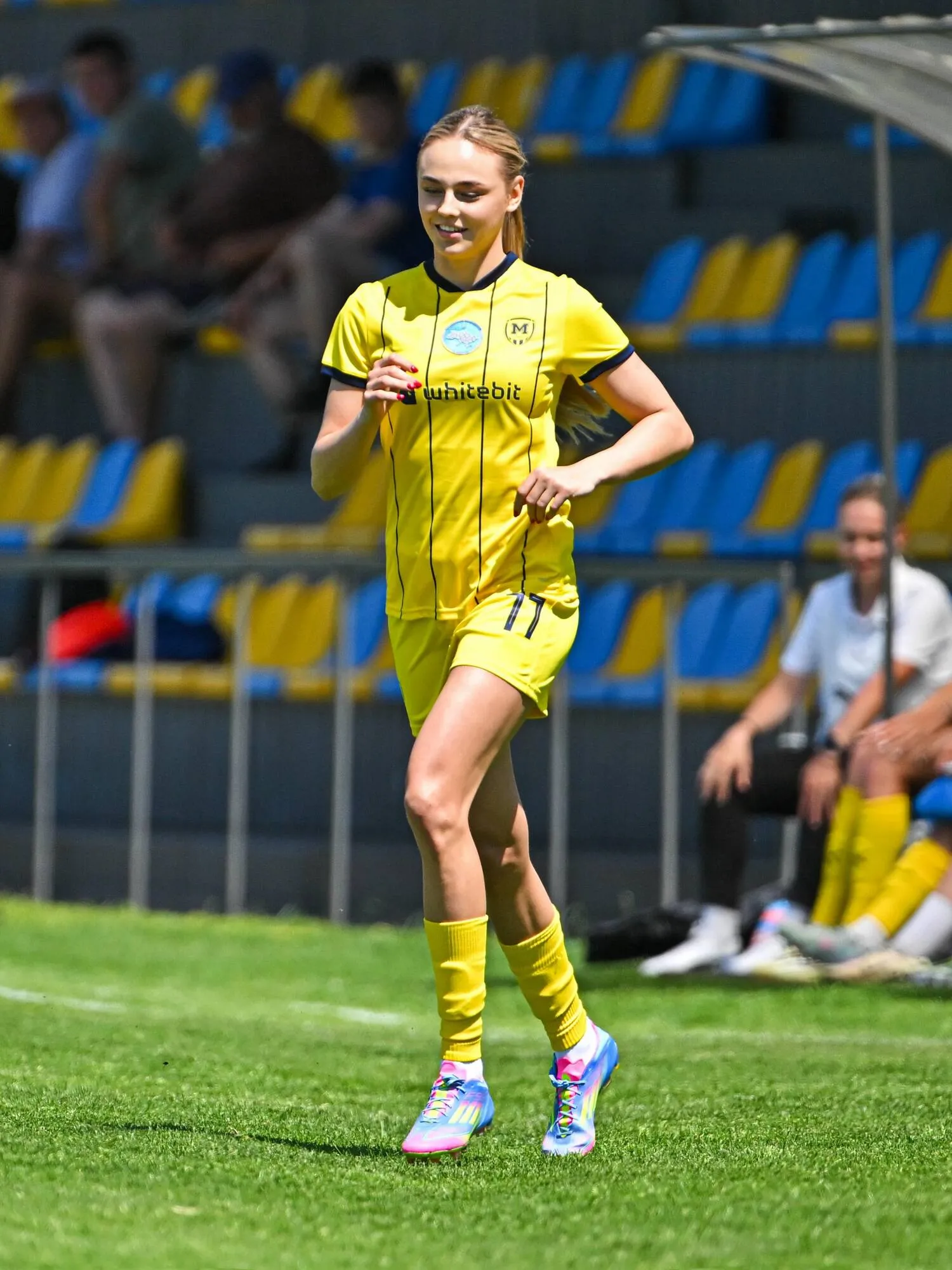 Дарья Белодед вышла на матч против "Шахтера" и выиграла чемпионат Украины по футболу. Видео