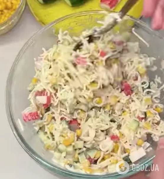 Крабовый салат "Бедный студент": делимся рецептом вкусного салата