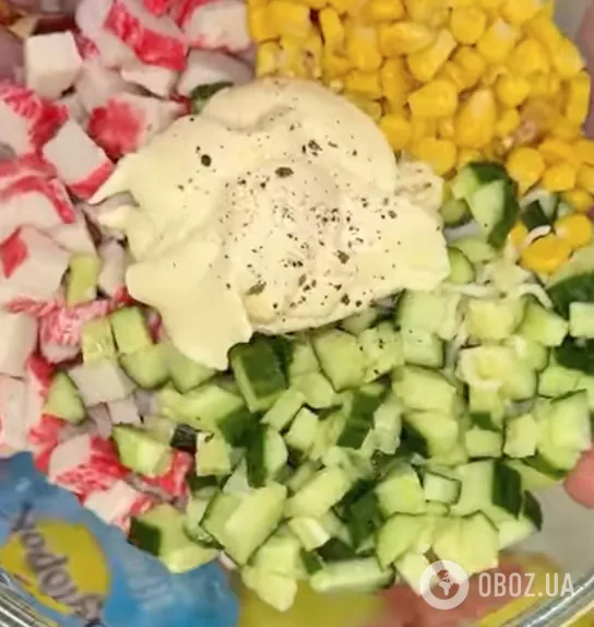 Крабовый салат "Бедный студент": делимся рецептом вкусного салата