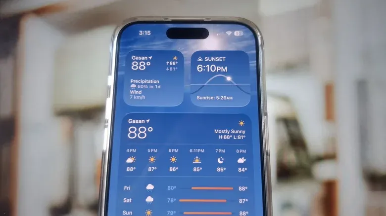 Додаток погоди на iPhone має приховані функції: вони вам точно знадобляться