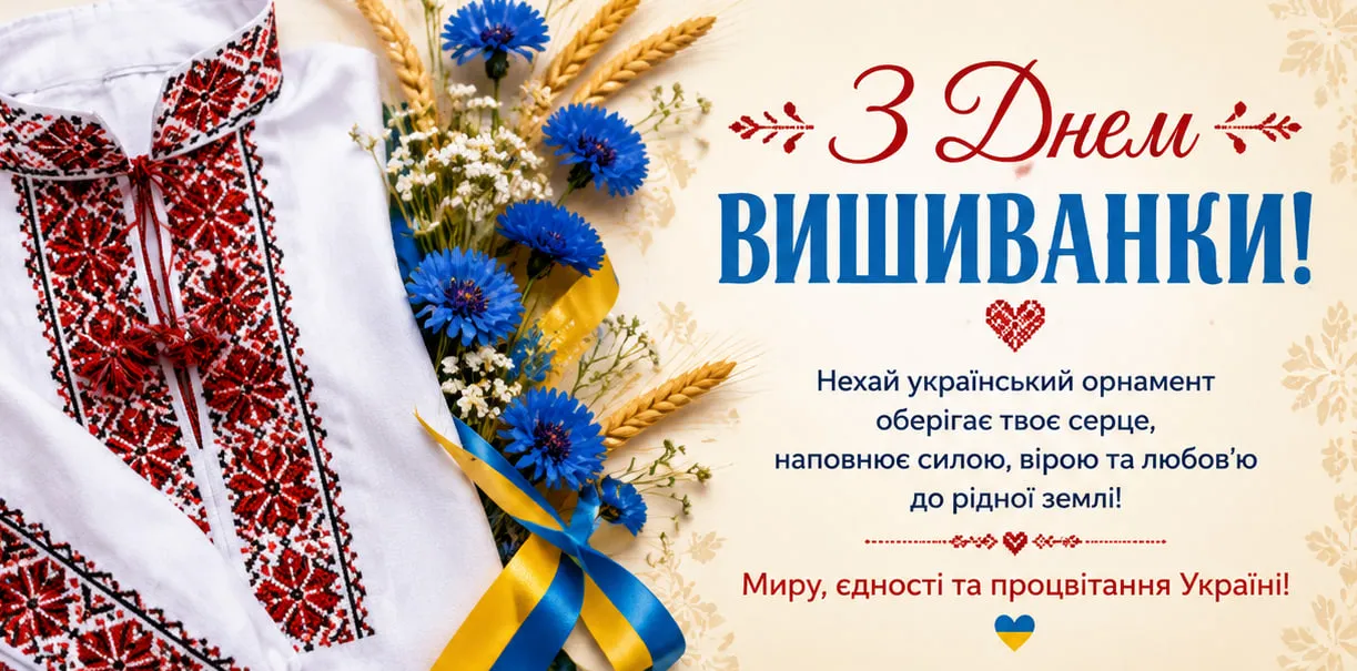 С Днем вышиванки 2026: красивые поздравления
