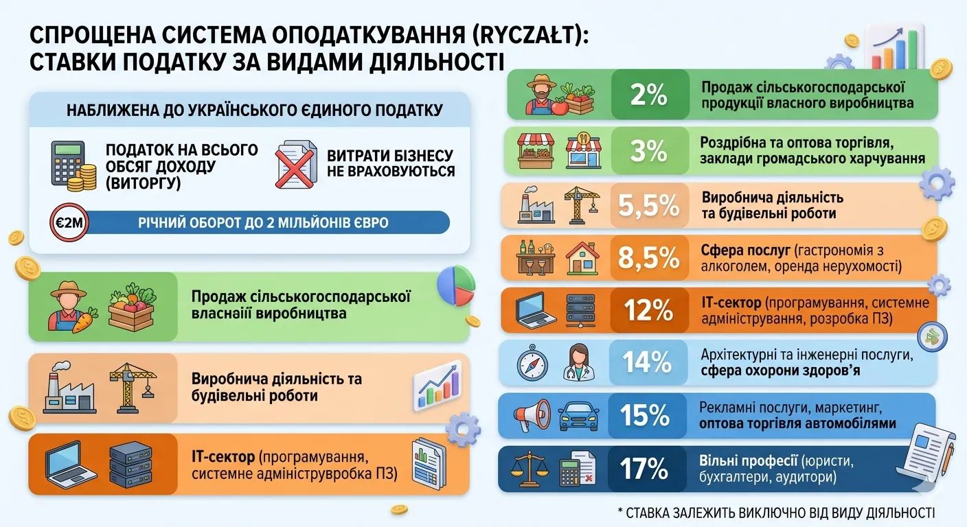 Налоги для ФОП в Польше