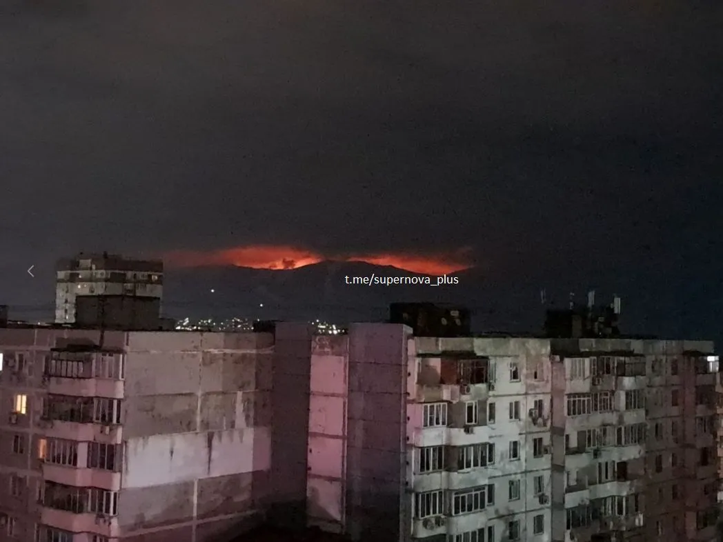 Спалахнула пожежа.
