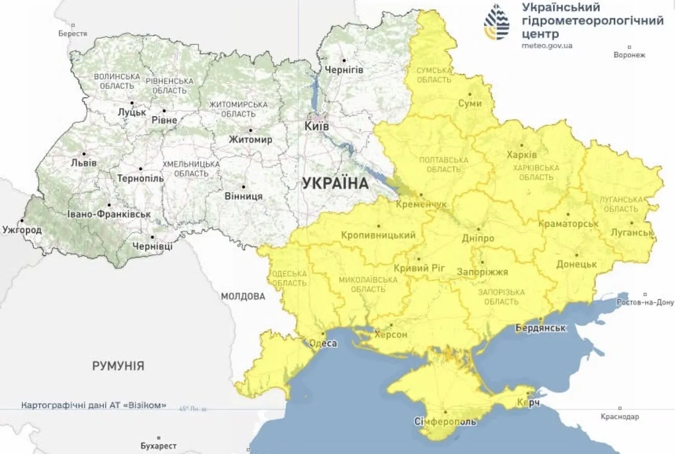 Непогода не отступает из Украины: синоптики сказали, где в субботу ждать град и шквалы. Карта