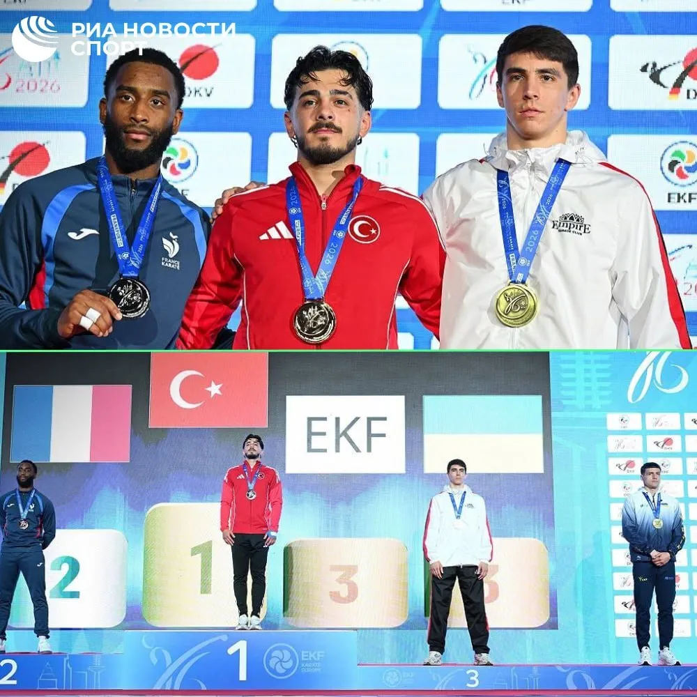 "Потрібно пожаліти українських спортсменів". Вчинок нашого віцечемпіона світу на ЧЄ з карате викликав істерику в Росії