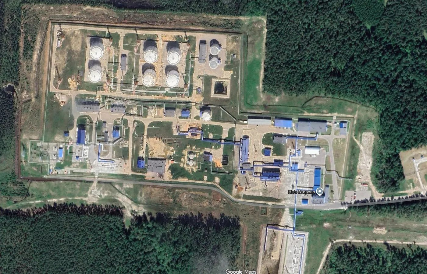 Дрони атакували НПС "Транснефть" у Володимирській області РФ. Фото