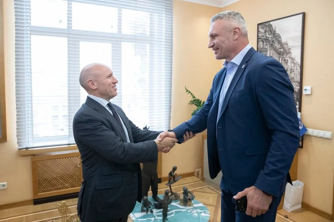 Кличко зустрівся з  виконавчим директором Асоціації німецьких міст та міністром у справах Європи Федеральної землі Гессен