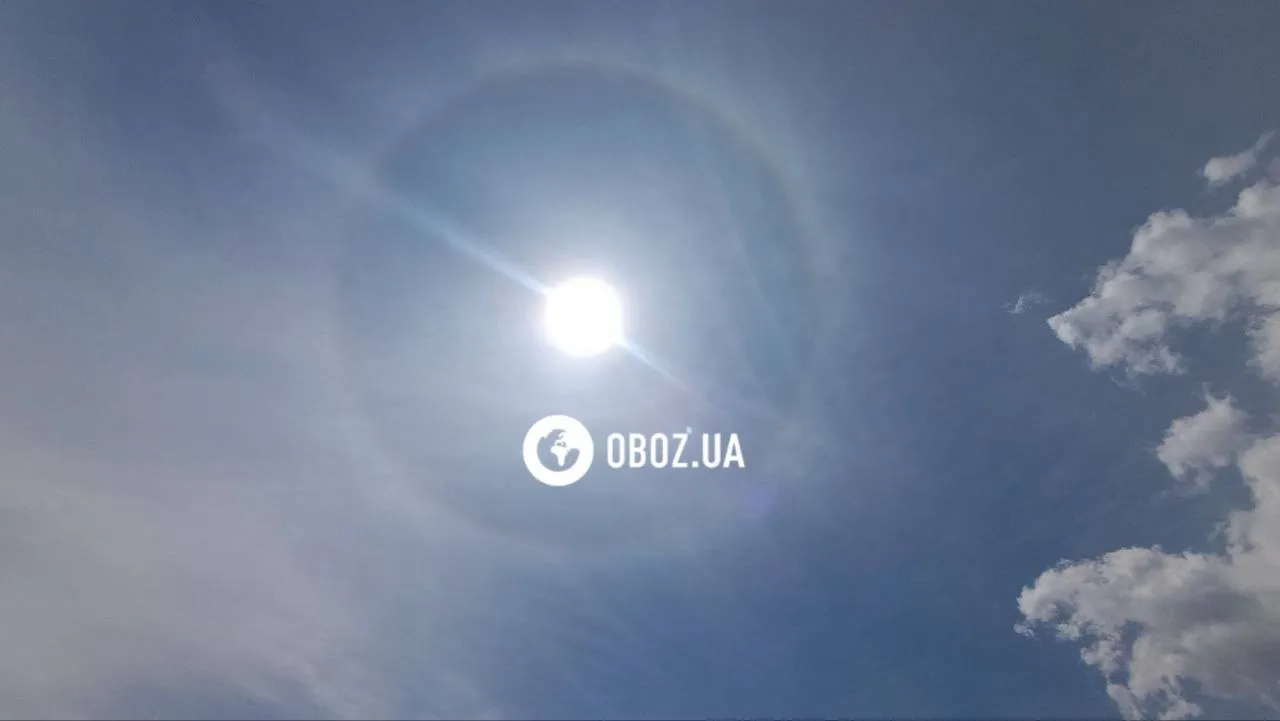У небі над Києвом помітили рідкісне оптичне явище. Фото та подробиці