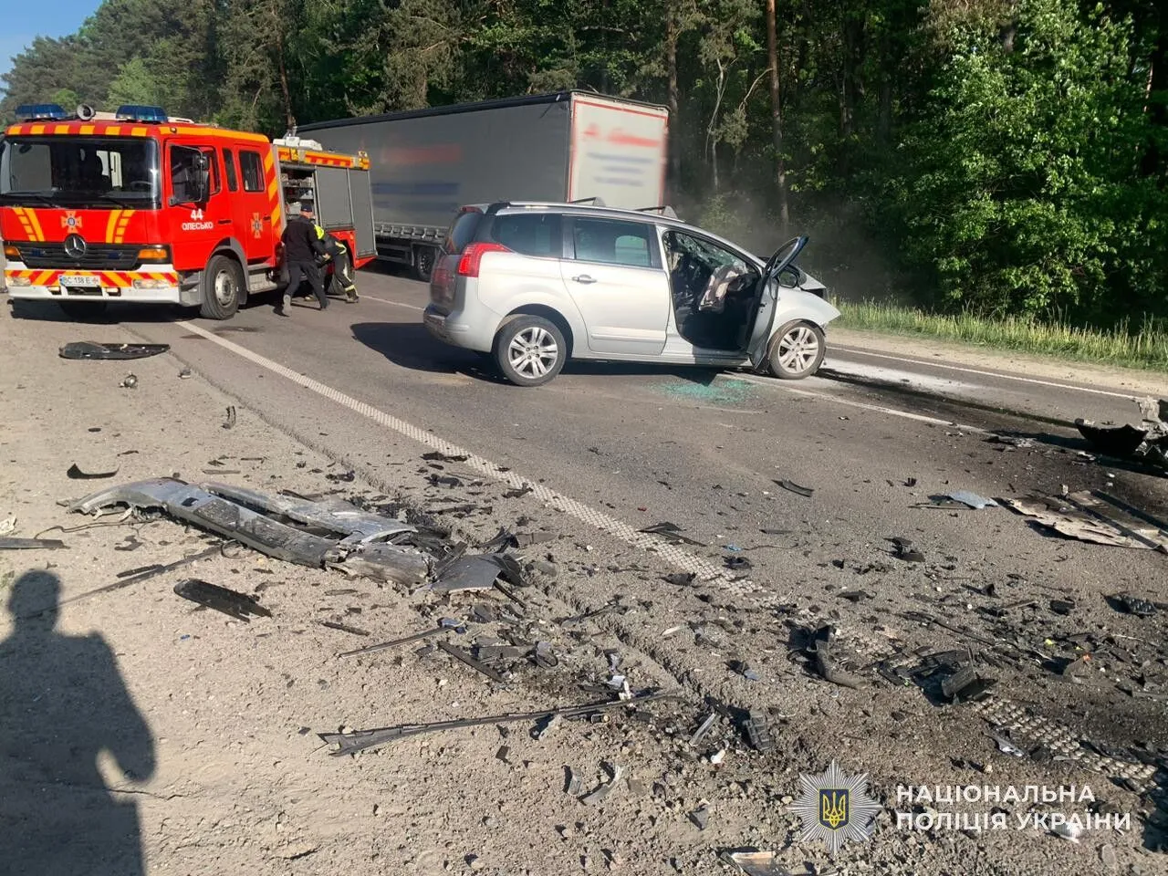 На Львівщині в ДТП загинули троє людей: деталі трагедії. Фото