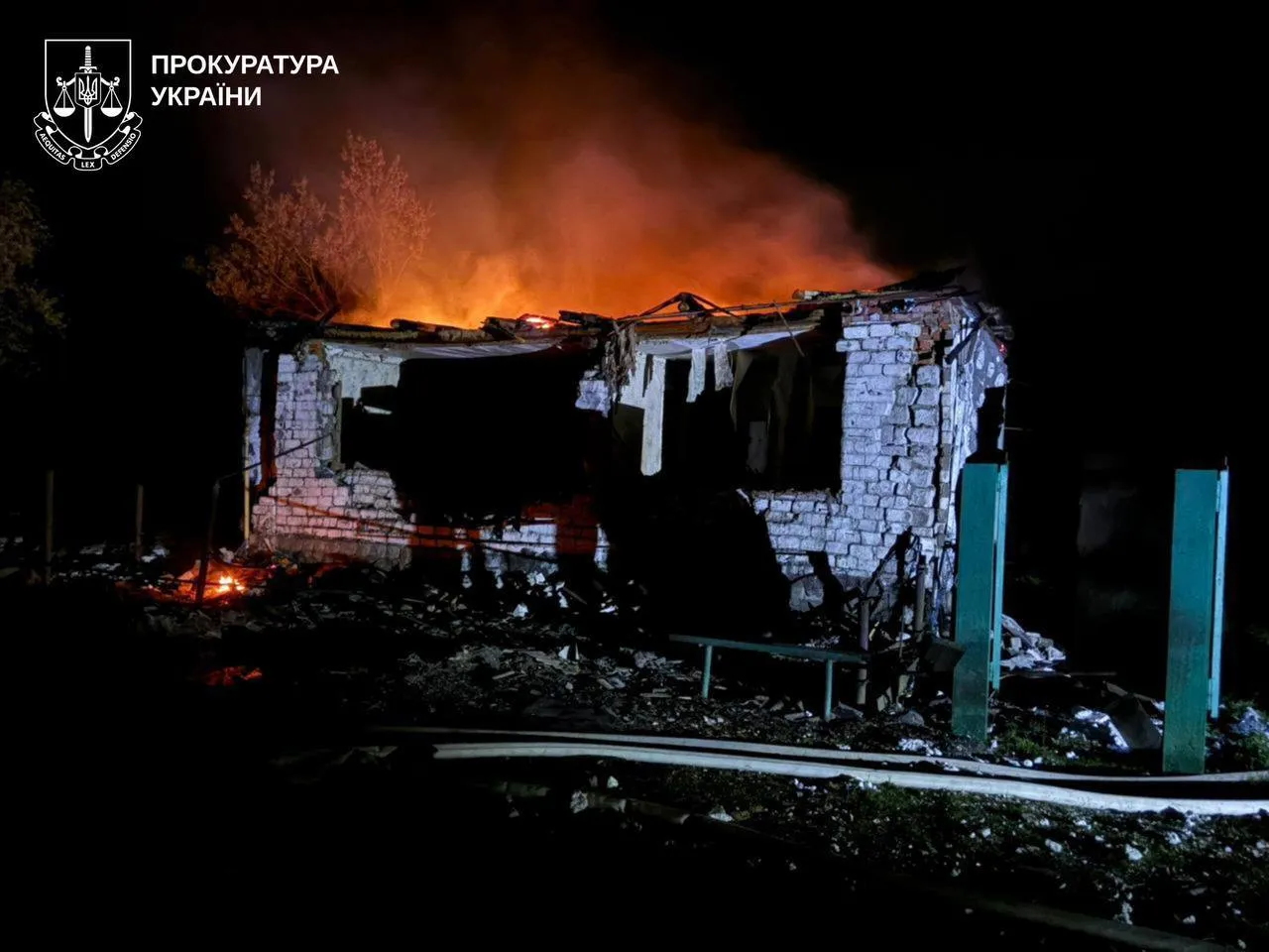 Повреждены дома и АЗС: на Харьковщине в результате российских атак пострадали шесть человек. Фото