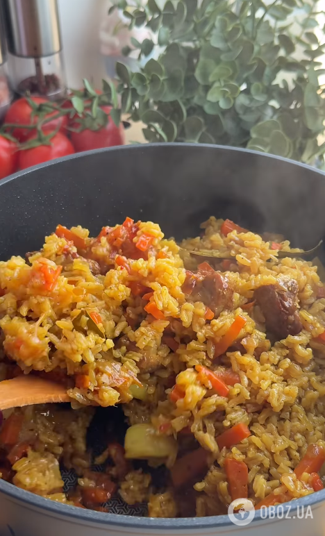 Вкусный плов из длиннозернистого риса: как приготовить на обед