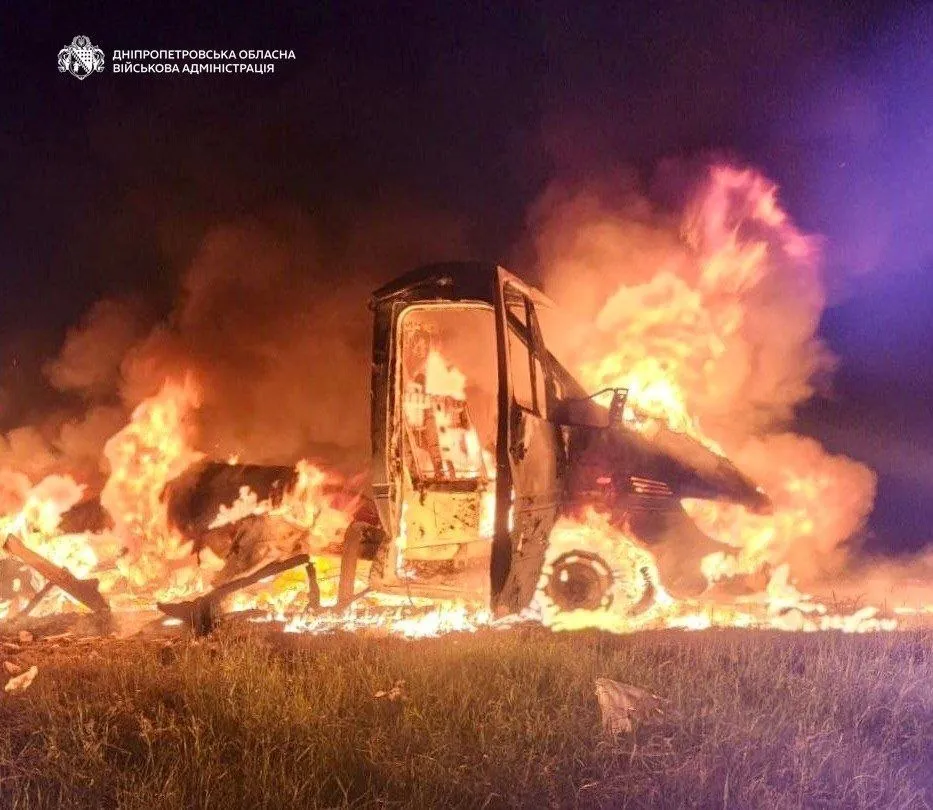 На Дніпропетровщині внаслідок атаки РФ постраждали шестеро людей. Фото