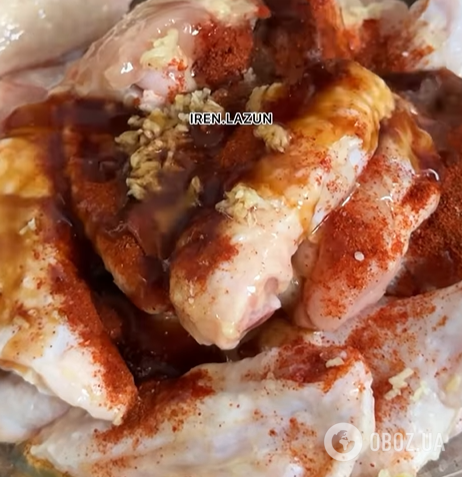 Сочные куриные крылышки в ароматном маринаде: как приготовить
