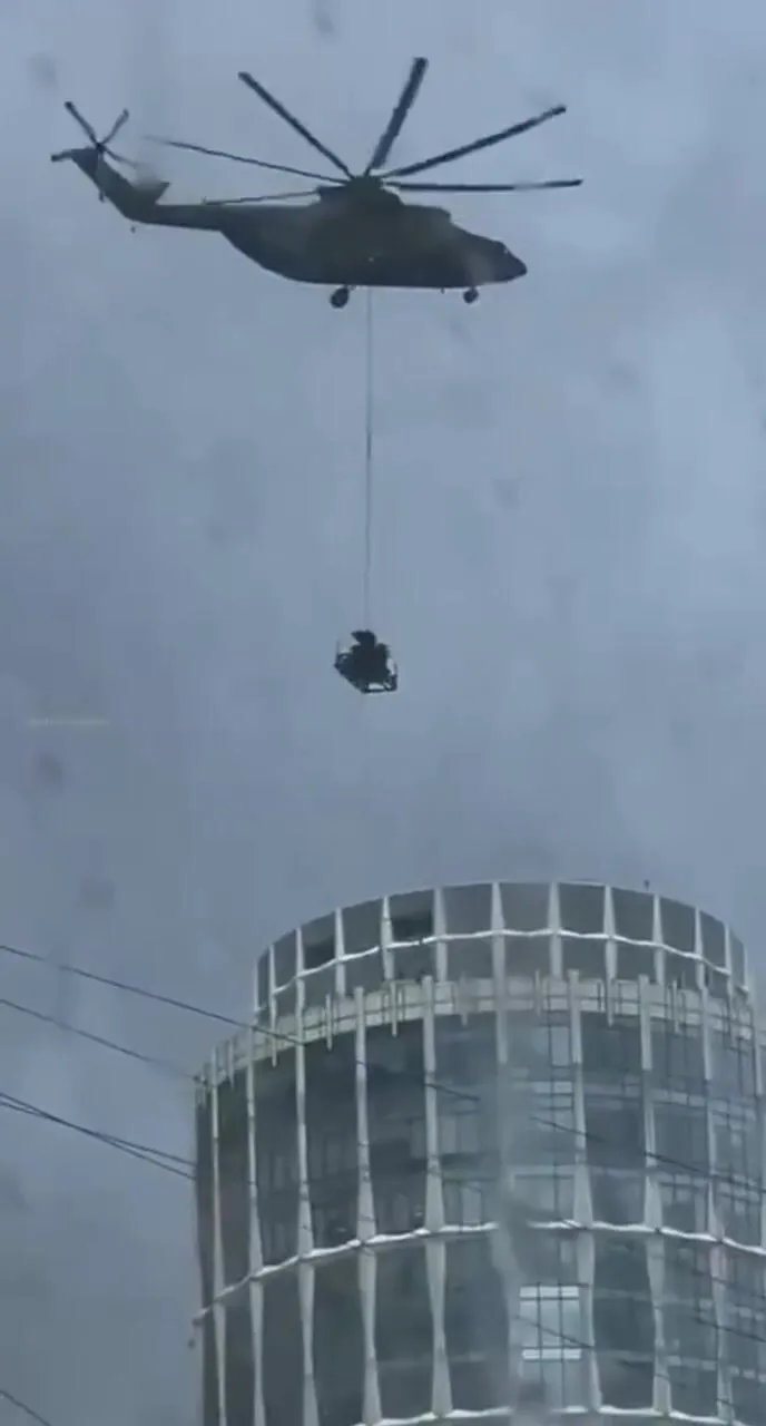 У Москві почали встановлювати ЗРК на хмарочоси. Відео