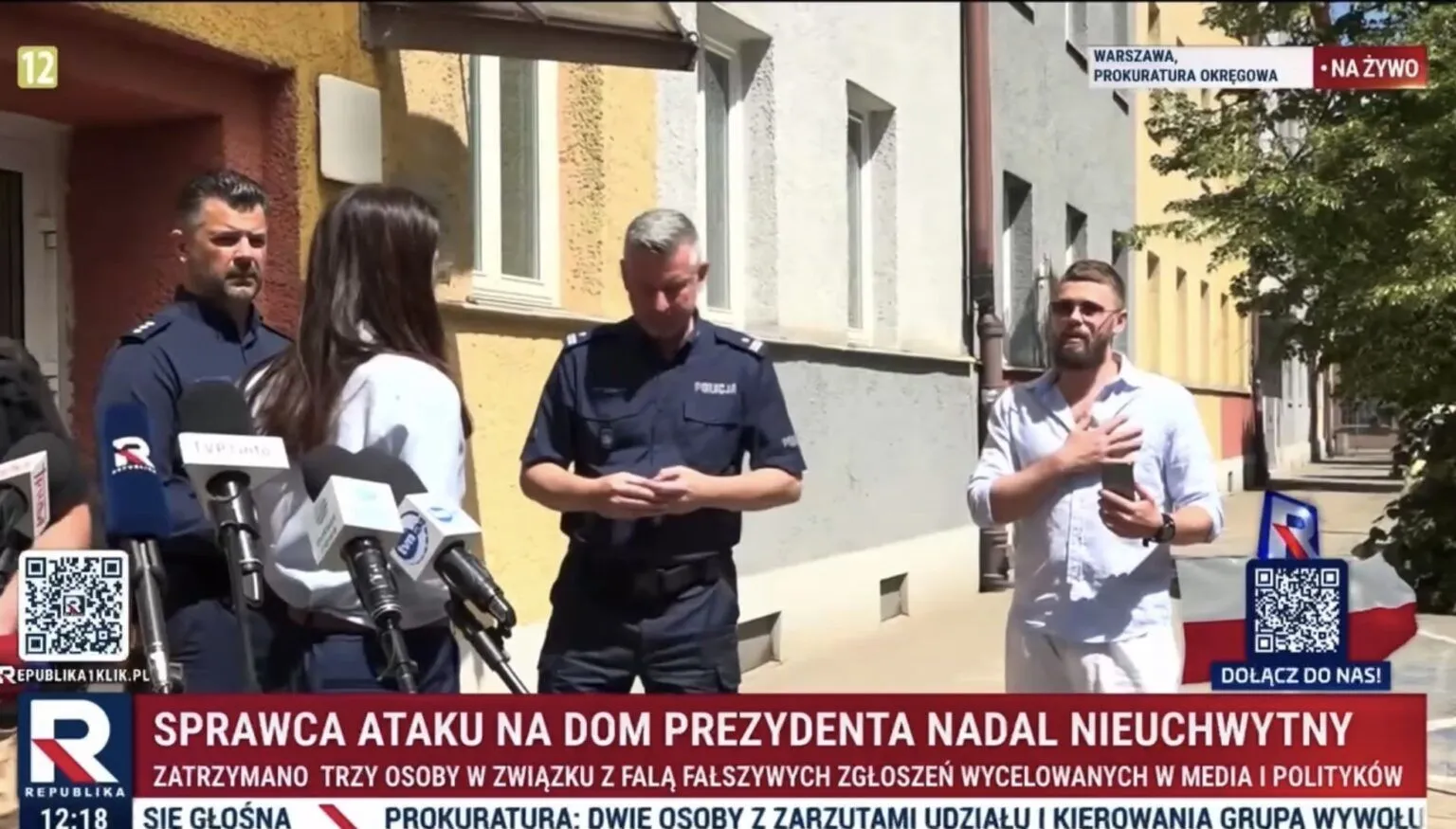 Украинец в Польше ворвался в эфир местных телеканалов с просьбой к полякам: что он сказал. Видео