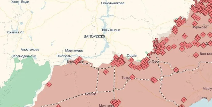 "У россиян были амбициозные планы": эксперт объяснил, как Силы обороны срывают летнее наступление врага. Карта