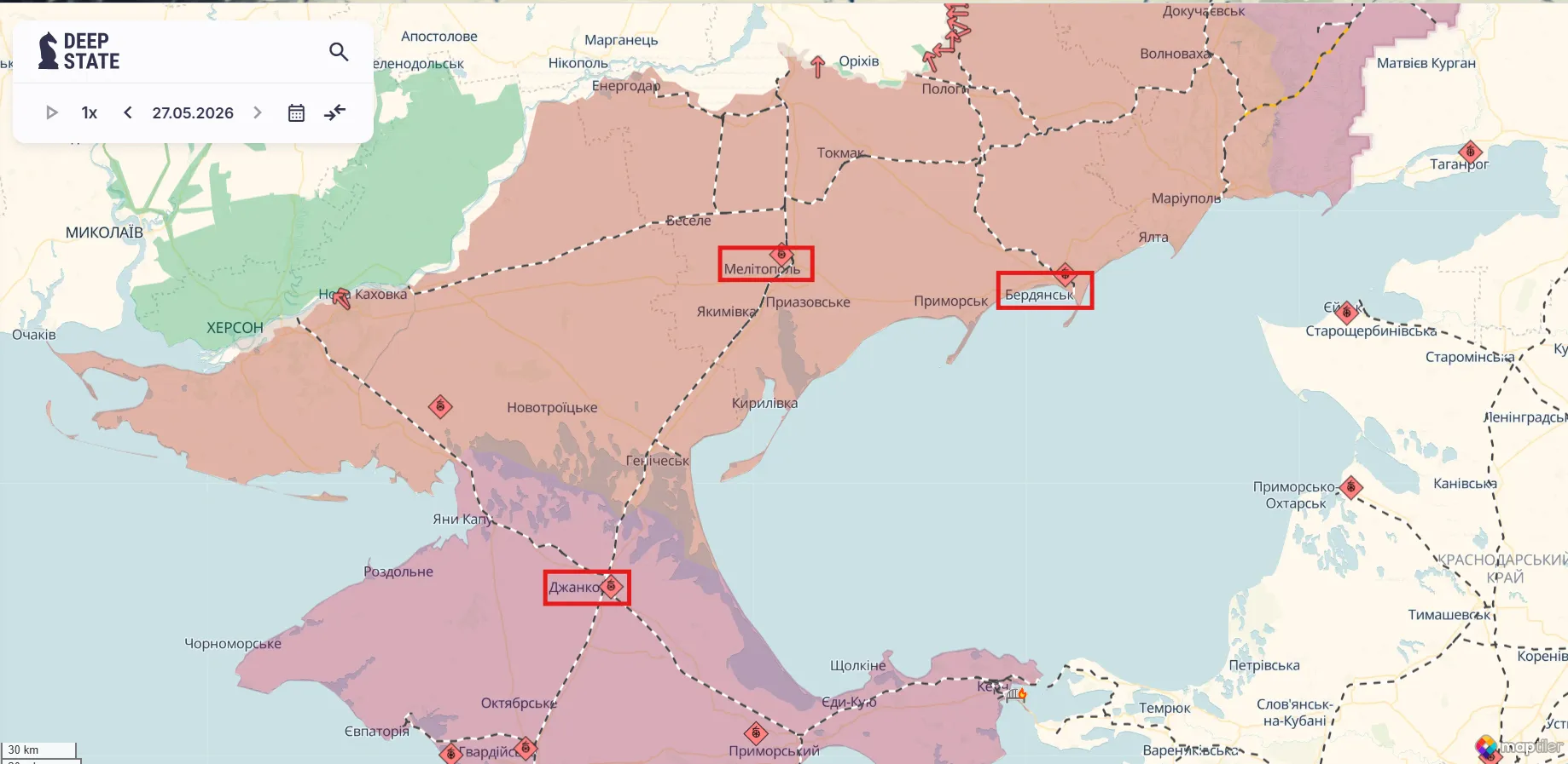 Коридор "Крим–Донецьк" у вогні: в ГУР показали, як нищать логістику окупантів на ТОТ. Відео