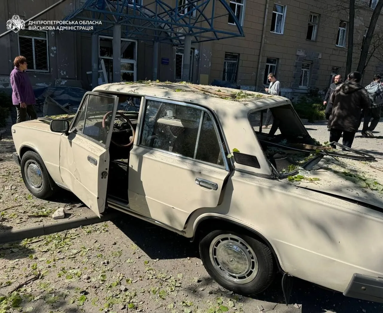 Війська РФ атакували Дніпро: під удар потрапив гуртожиток. Фото