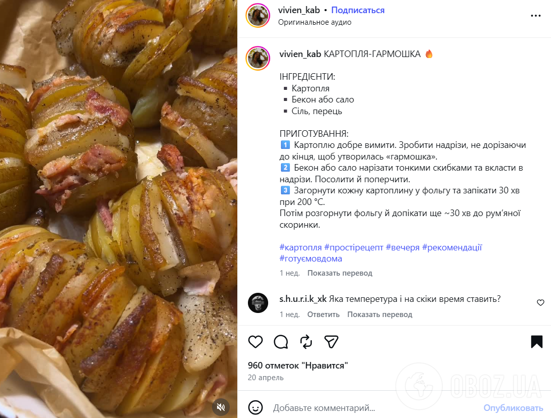 Картофель-гармошка с салом в духовке: как вкусно приготовить