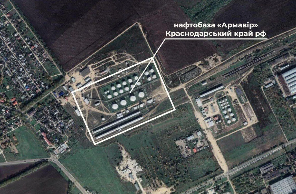 "Возвращаем войну туда, откуда она и пришла": Зеленский подтвердил поражение объекта нефтяной отрасли в Краснодарском крае. Фото