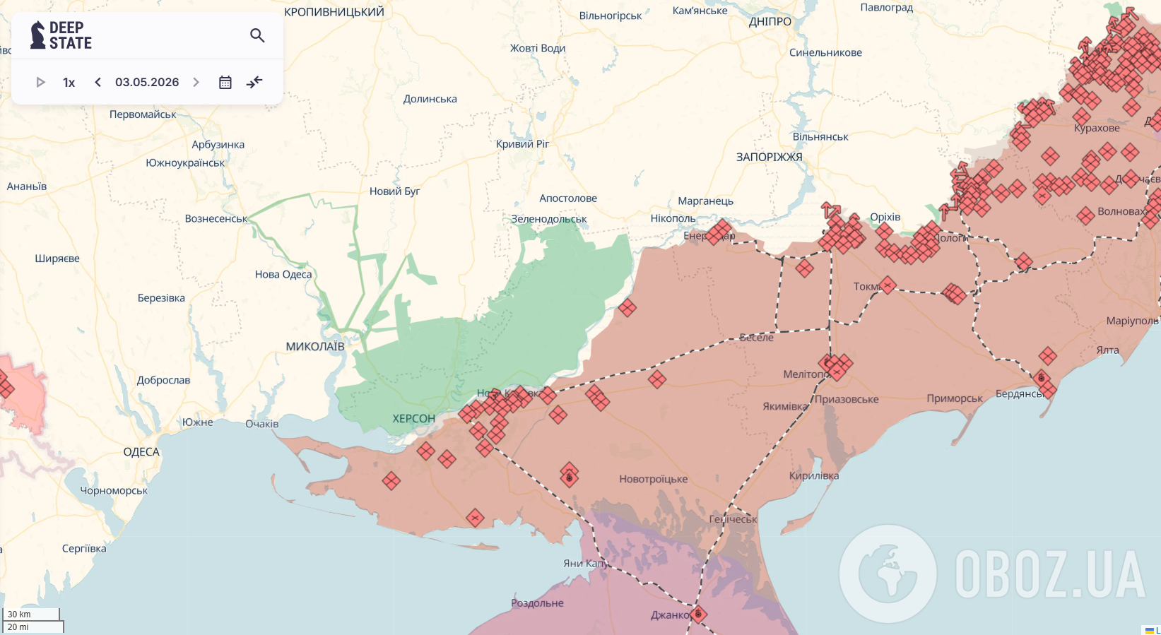 Ворог збільшив бойову активність на півдні: військові розповіли, де тривають запеклі бої
