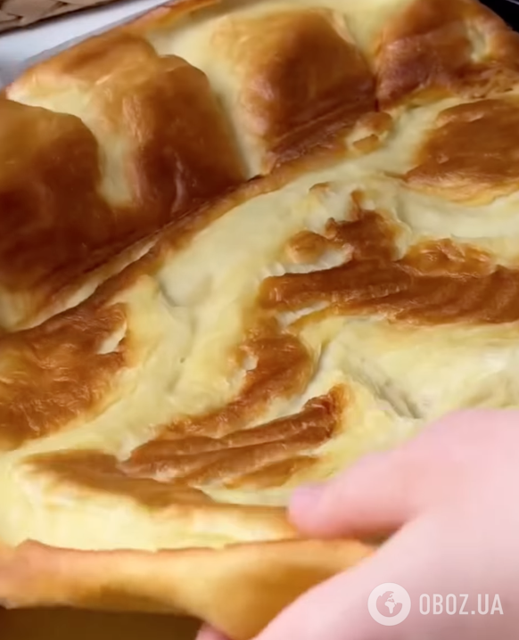 Проще любого торта: вкусный финский блин с творожным кремом и ягодами