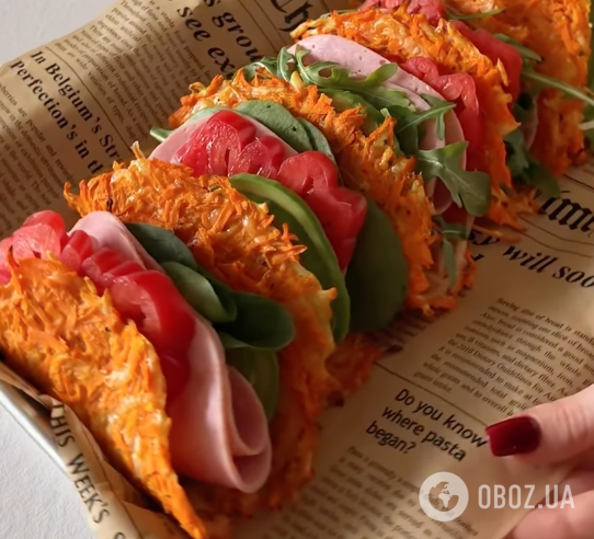 Тако из сырой моркови для полезного перекуса: делимся легким рецептом