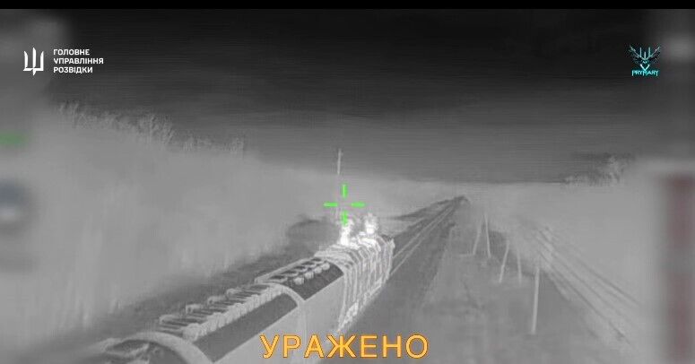 Вдарили по військових поїздах: "Примари" ГУР у Криму порушили залізничну логістику окупантів. Відео