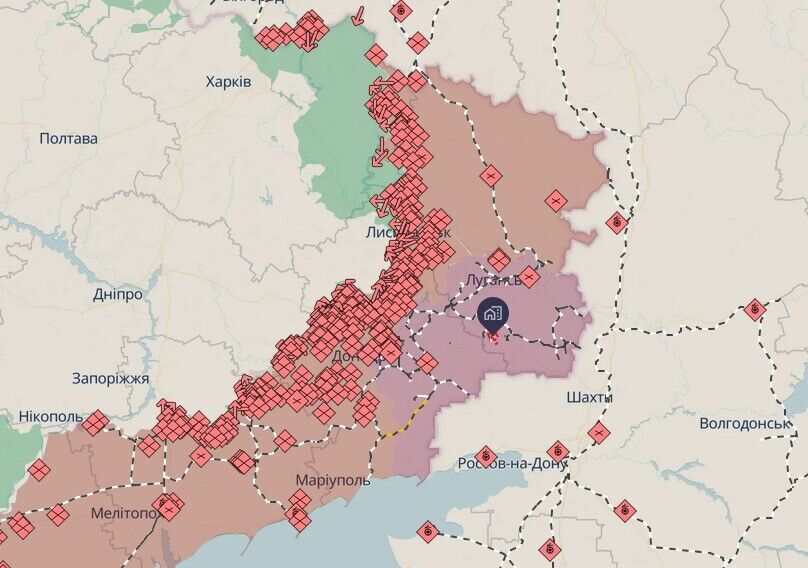 Українські дрони знищили центр підготовки пілотів-коригувальників армії РФ на окупованій Луганщині. Відео