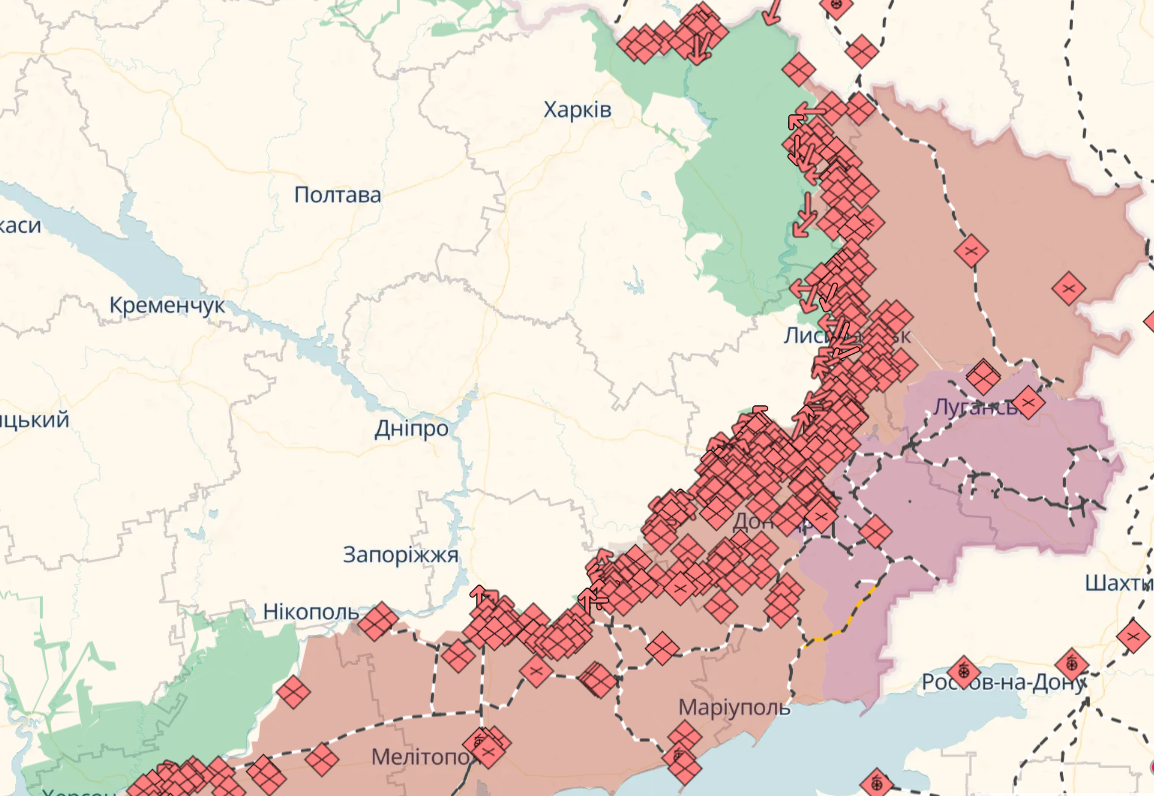 Российские войска уже начали весенне-летнее наступление: Трегубов рассказал о ситуации на фронте. Карта