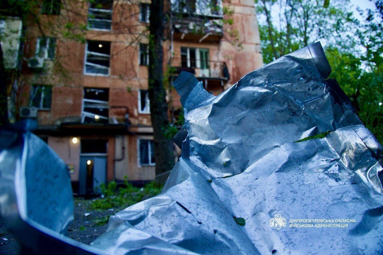 Россия ударила по Днепру: вспыхнул пожар, есть пострадавшие. Фото