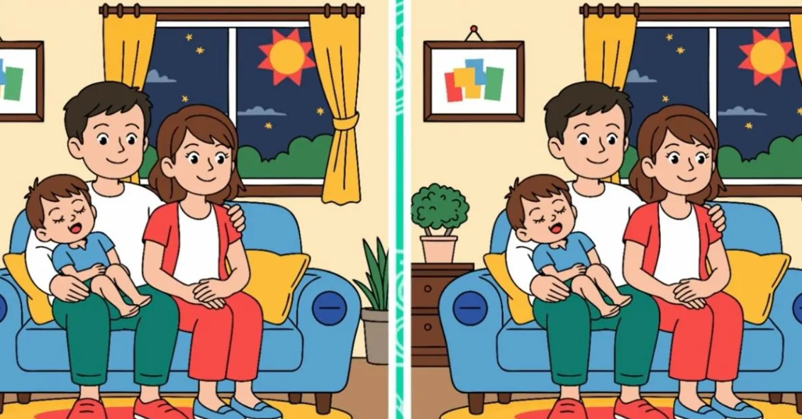 Найдите 3 отличия: головоломка для самых внимательных