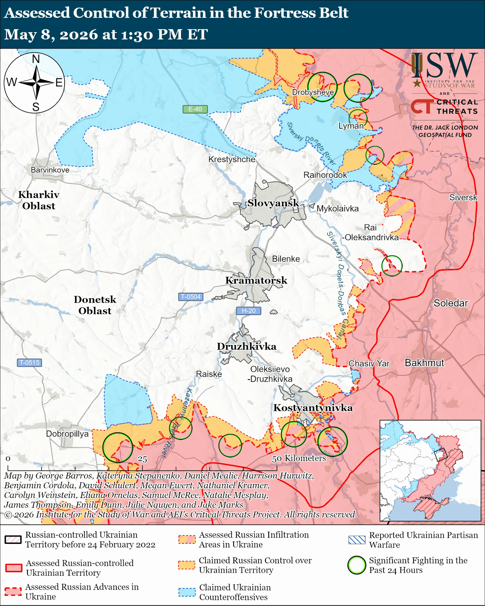 ВСУ продвинулись вперед на Славянском направлении: в ISW зафиксировали подозрительную активность со стороны армии РФ