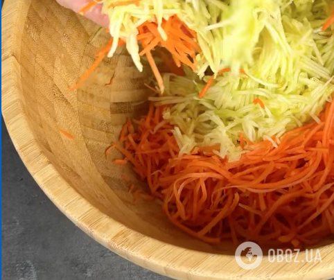 Кабачки с морковью по-корейски: рецепт вкуснейшей закуски за 10 минут