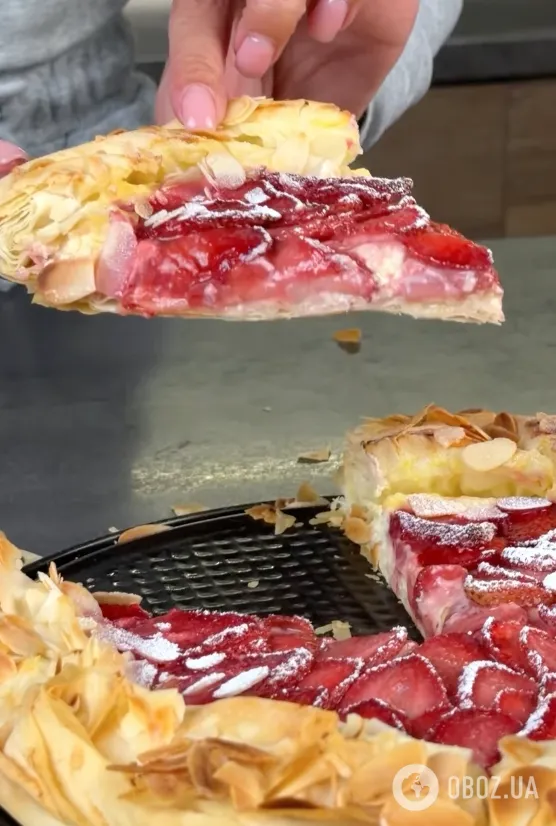 Вкусная клубничная галета из теста фило: делимся рецептом самого простого и быстрого десерта