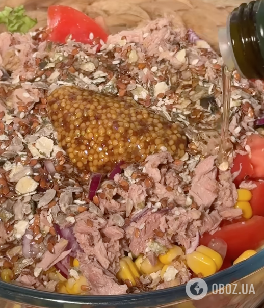 Полезный овощной салат с тунцом и вкусной заправкой: рецепт идеального блюда для праздничного стола