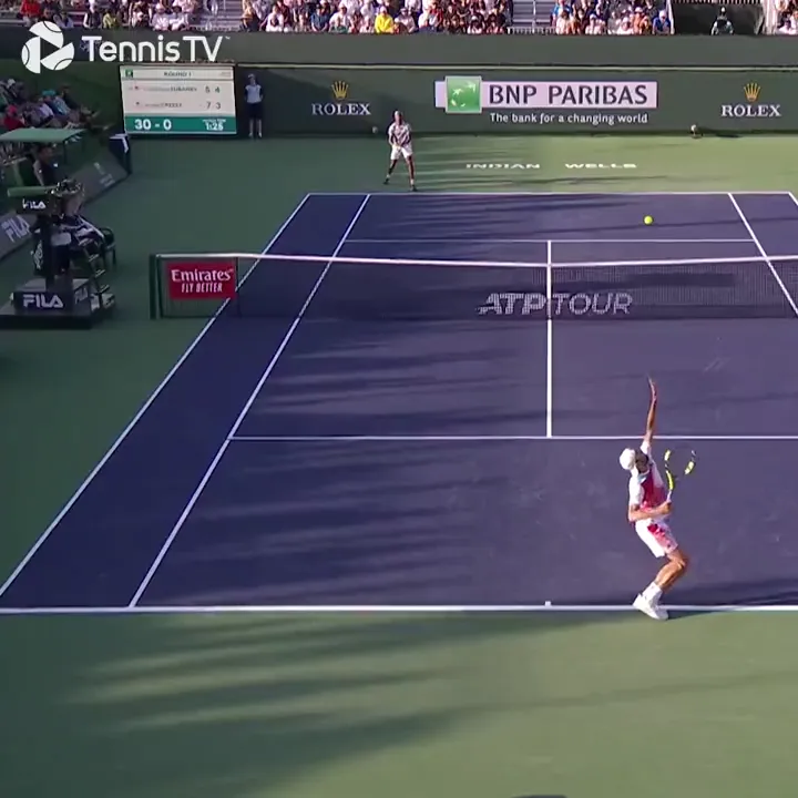 Одна з найповільніших подач в історії ATP завершилася ейсом. Відео стало вірусним у мережі та зібрало 750 000 переглядів за добу