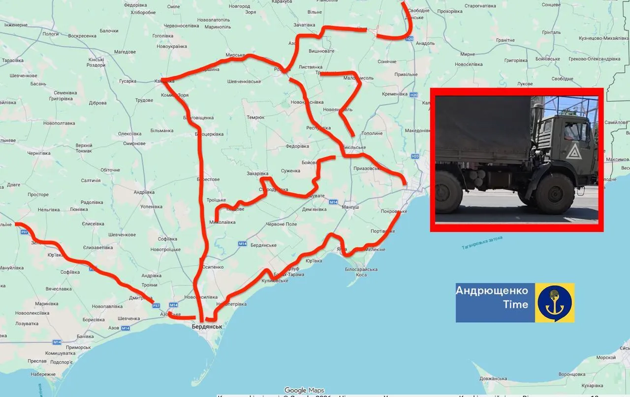 Окупанти змінили логістичні маршрути біля Маріуполя після атак Сил оборони: що відомо