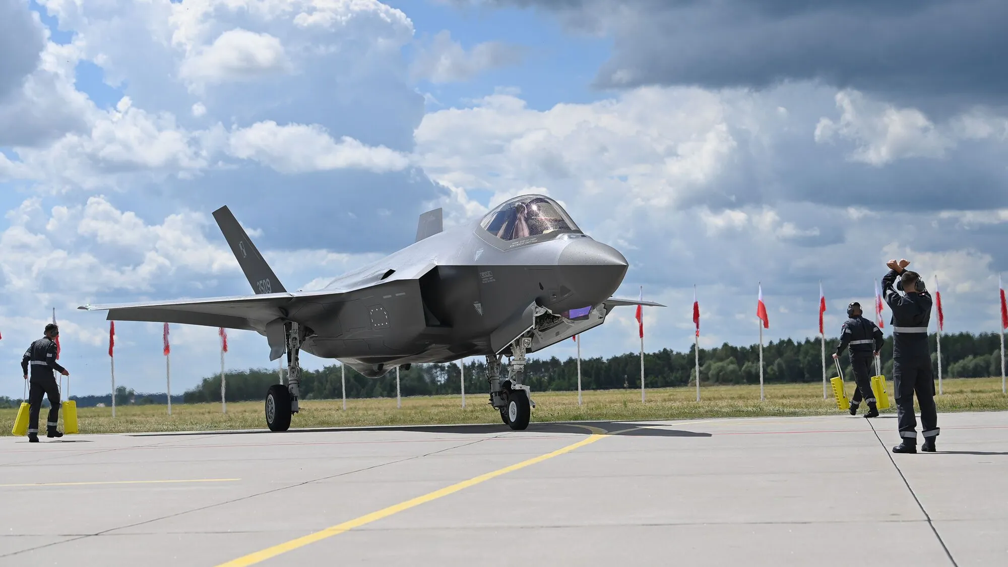 Польша получила от США первые истребители F-35