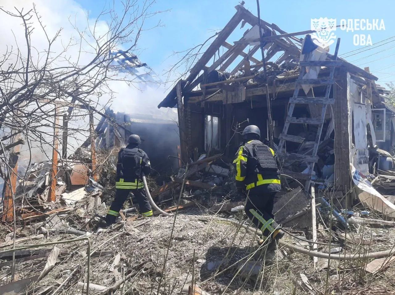 Ракета попала в жилой район: оккупанты атаковали Одесскую область, есть раненые. Фото