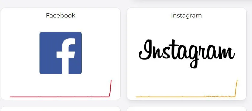 Проблеми спостерігаються і у Instagram.