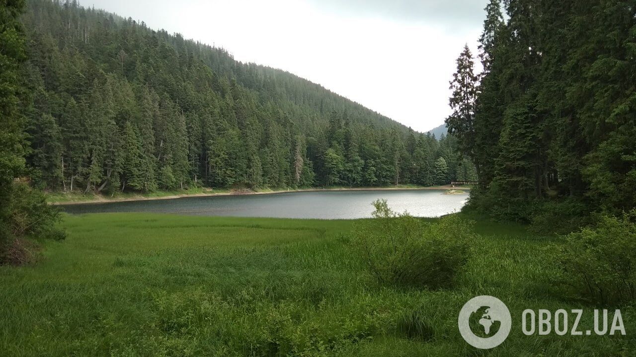 Озеро Синевир ще називають Морським Оком.