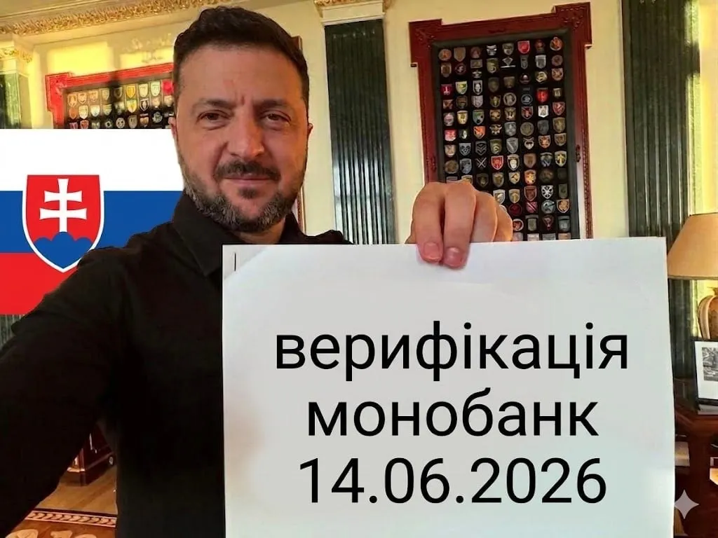 Володимир Зеленський та мем від користувачів.
