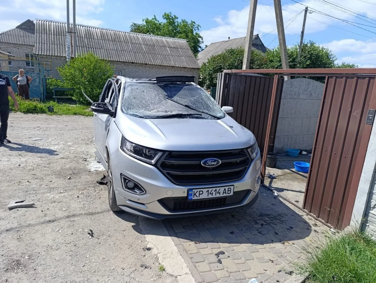 На Запоріжжі ворожий дрон влучив у будинок