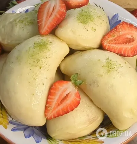 Пышные вареники с клубникой на пару: как приготовить вкусное блюдо для детей