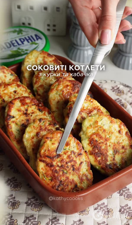 Самые сочные куриные котлеты: добавьте внутрь кабачок