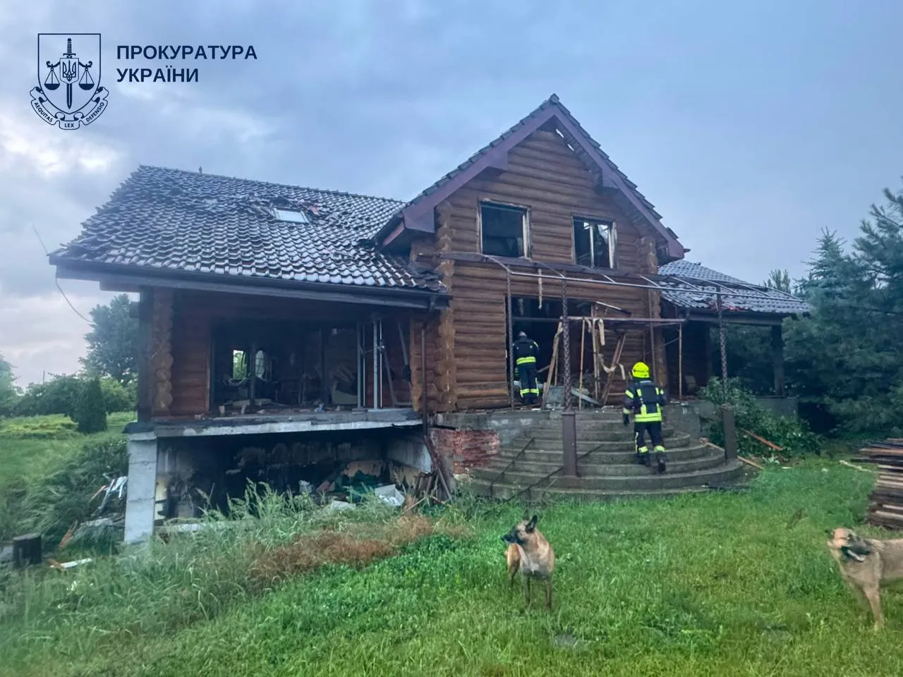 Агресор вдарив по Київщині