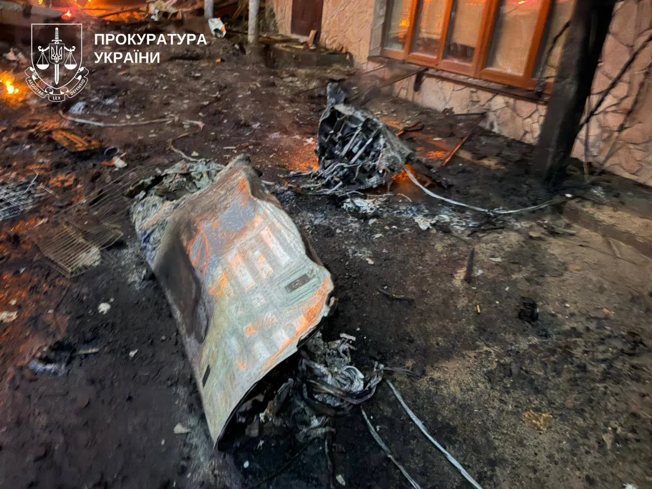 Агресор вдарив по Київщині